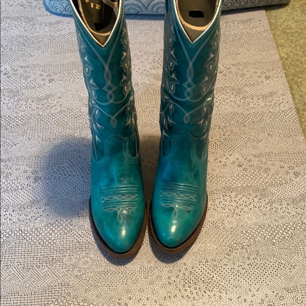Ariat Turquoise Riding Boots
